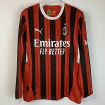 24/25 ACM Home Long Sleeve  Soccer Jersey（长袖）