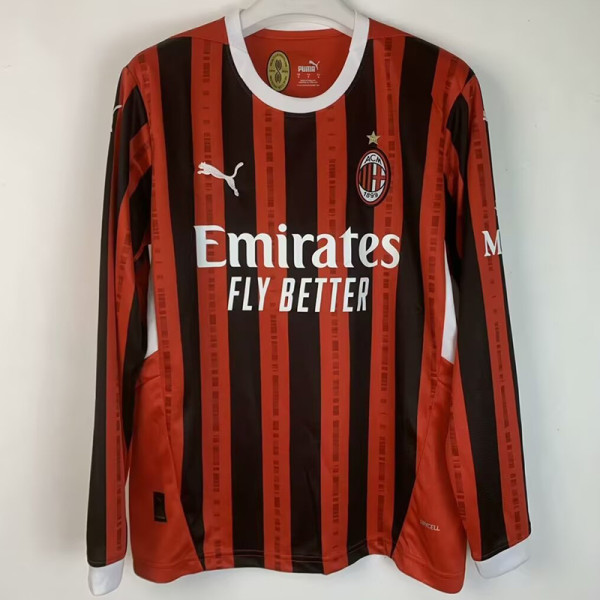 24/25 ACM Home Long Sleeve  Soccer Jersey（长袖）