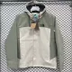 24/25 F701 TNF Green & White Single Layer Hooded Windbreaker (连帽）