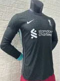 24/25 LIV Away Player Version  Long Sleeve Soccer Jersey