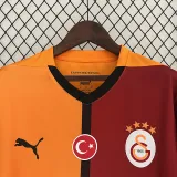24/25 Galatasaray Home Fans Soccer Jersey