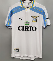 1998/2000 Lazio Away White Retro Soccer Jersey