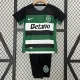 24/25 Sporting Lisbon Home Kids Soccer Jersey