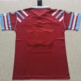 1991/1992 West Ham Home Retro Soccer Jersey
