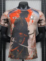 24/25 Japan（Y-3) Swordsman  Player Version Soccer Jersey