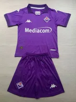 24/25  Fiorentina Home Kids  Soccer Jersey