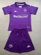 24/25  Fiorentina Home Kids  Soccer Jersey