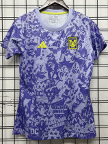 25/26 Tigres Purple Training shirts#女