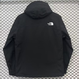 24/25 F701 TNF Black Single Layer Hooded  Windbreaker (连帽）