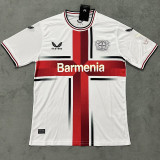 24/25 LeverKusen White Special Edition Fans Soccer Jersey