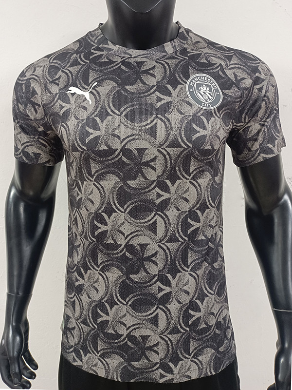 25/26 Man City Grey  Player Version Training Shirts