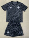 24 /25 CHE Black Goalkeeper  Kids  Soccer Jersey