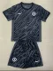 24 /25 CHE Black Goalkeeper  Kids  Soccer Jersey