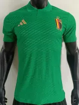 2025 Belgium Green  Player Version  Polo Shirt