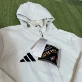 24/25 AD White Casual  Assault  Hooded Windbreaker (Y22连帽冲锋衣）