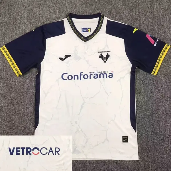 24/25 Verona Away Fans Soccer Jersey