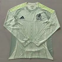 24/25Mexico Away Long Sleeve Soccer Jersey(长袖)