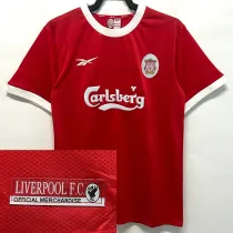 1997/1998 LIV Home  Retro Soccer Jersey