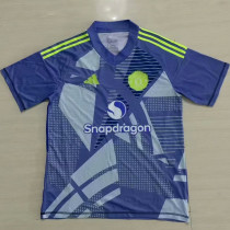 24/25 Man Utd Blue Goalkeeper  Fans Soccer Jersey