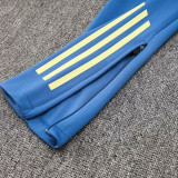 24/25  Ajax Sky Blue Half Pull Tracksuit  (半拉链)