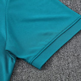 25/26 Portugal Green Polo Collar Pants Set