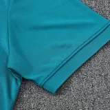 25/26 Portugal Green Polo Collar Pants Set