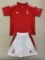 24/25 Nottingham Forest Home  Kids Soccer Jersey