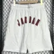 24/25 JOR White Grey Cotton shorts(005、前横大JOR标、全棉)