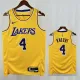 22/23 LAKERS KNEGHT#4 Yellow Top Quality Hot Pressing NBA Jersey