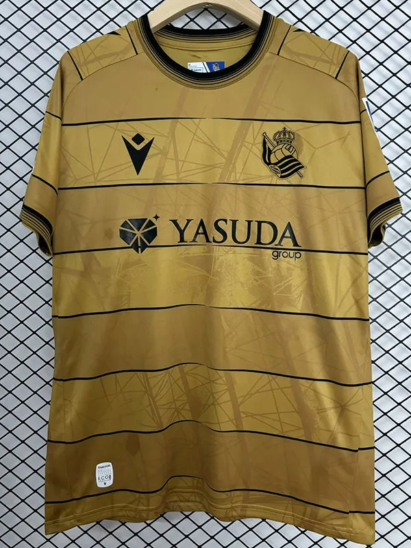 24/25 Real Sociedad Away Fans Soccer Jersey