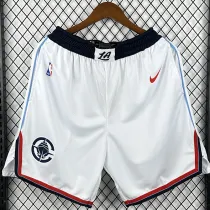 24/25  CLIPPERS White  Top Quality NBA Pants