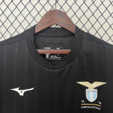 24/25 Lazio Black 50th Anniversary Edition Fans Soccer Jersey