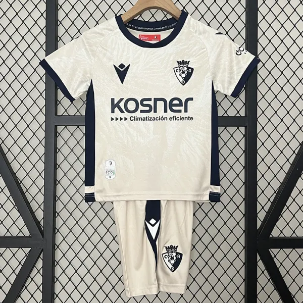 24/25 Osasuna Away Kids Soccer Jersey