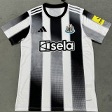 25/26 Newcastle Home Fans  Soccer Jersey