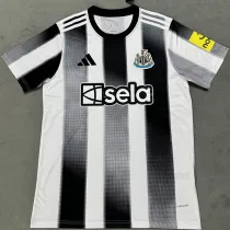 25/26 Newcastle Home Fans  Soccer Jersey