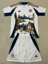 25/26 Bayern White Concept Edition Kids  Soccer Jersey