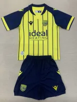 24/25 West Brom Away Kids Soccer Jersey