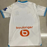 23/24 Marseille Home 1:1 Fans Soccer Jersey (Print all Sponsor)