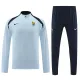 24/25 France Light Blue Half Pull Tracksuit (半拉链)