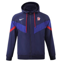 24/25 France Royal Blue Windbreaker