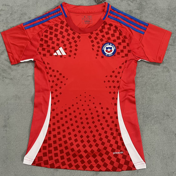 2425 Chile Home Women Soccer Jersey(女）