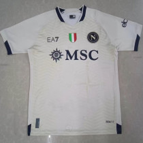 24/25 Napoli  White Special Edition Fans Soccer Jersey