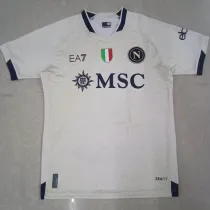 24/25 Napoli  White Special Edition Fans Soccer Jersey