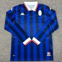24/25 Bari White Special Edition Long sleeve Fans Soccer Jersey （翻领）