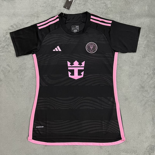 24/25 Inter Miami Away Women Fans Soccer Jersey (女）