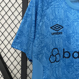 24/25 Gremio Blue Goalkeeper Fans Soccer Jersey