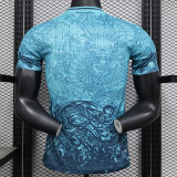 24/25 BAR Blue Dragon Pattern Edition Player Version Soccer Jersey