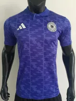 2025  Germany Purple Player Version  Polo Shirt