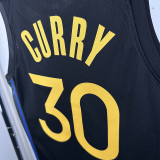 24/25 WARRIORS CURRY # 30 Black Flying Man Top Quality Hot Pressing NBA Jersey