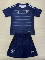 24/25 Aston Villa Third Kids Soccer Jersey
